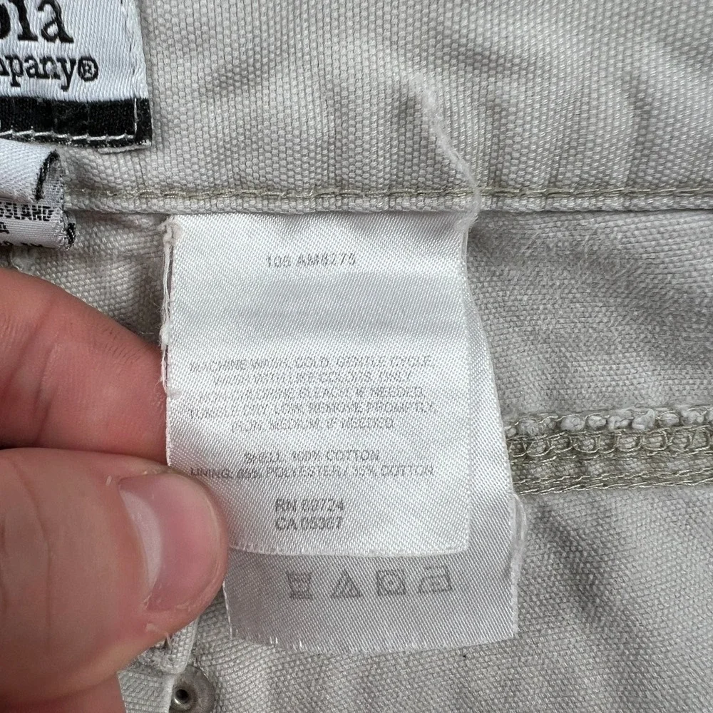 Vintage Columbia Carpenter Canvas Workwear Pants Mens 34x27